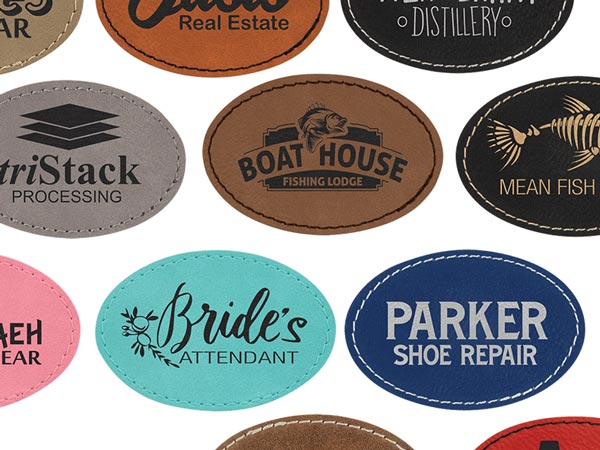 laser engraved patches examples